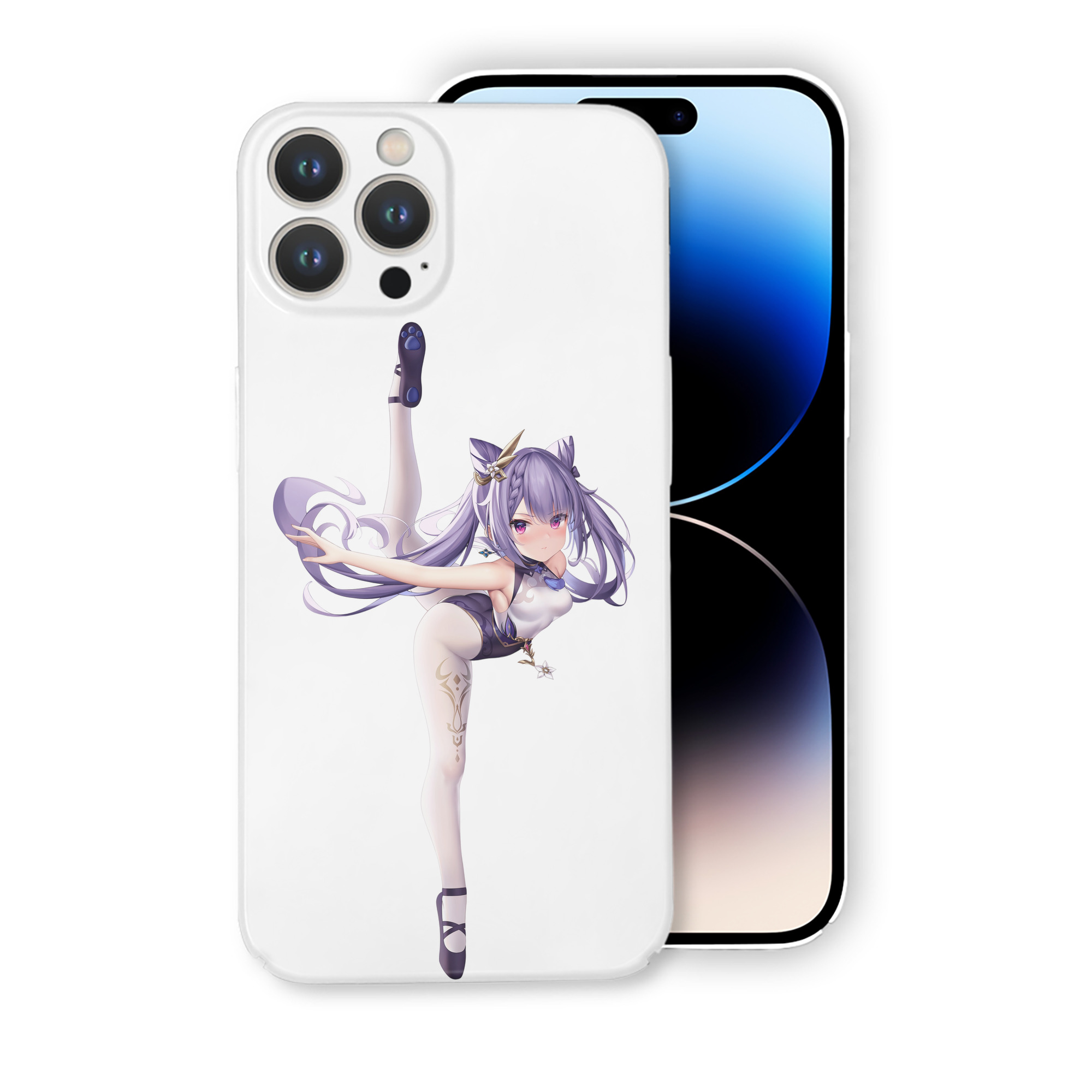 げんし神 刻晴 こくせい genshin Kokusei 【iPhone 14シリーズ対応】ハードケース